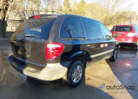 2005 Dodge Caravan Se from USA, damaged, VIN 1D8GP25R05B306660